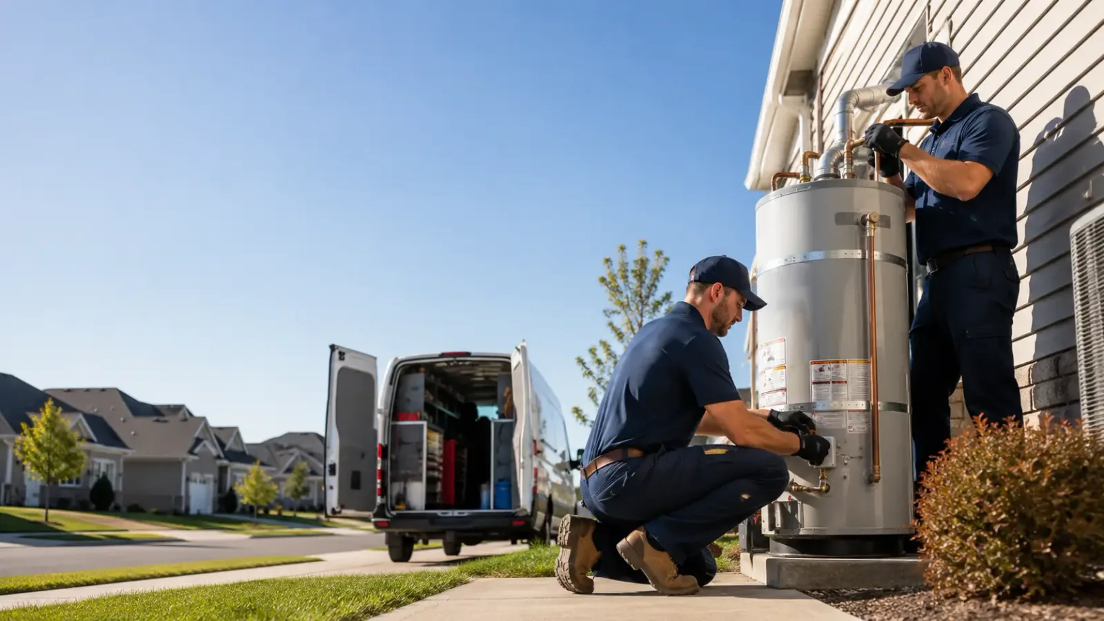 Water Heater Installation in Bricelyn, MN